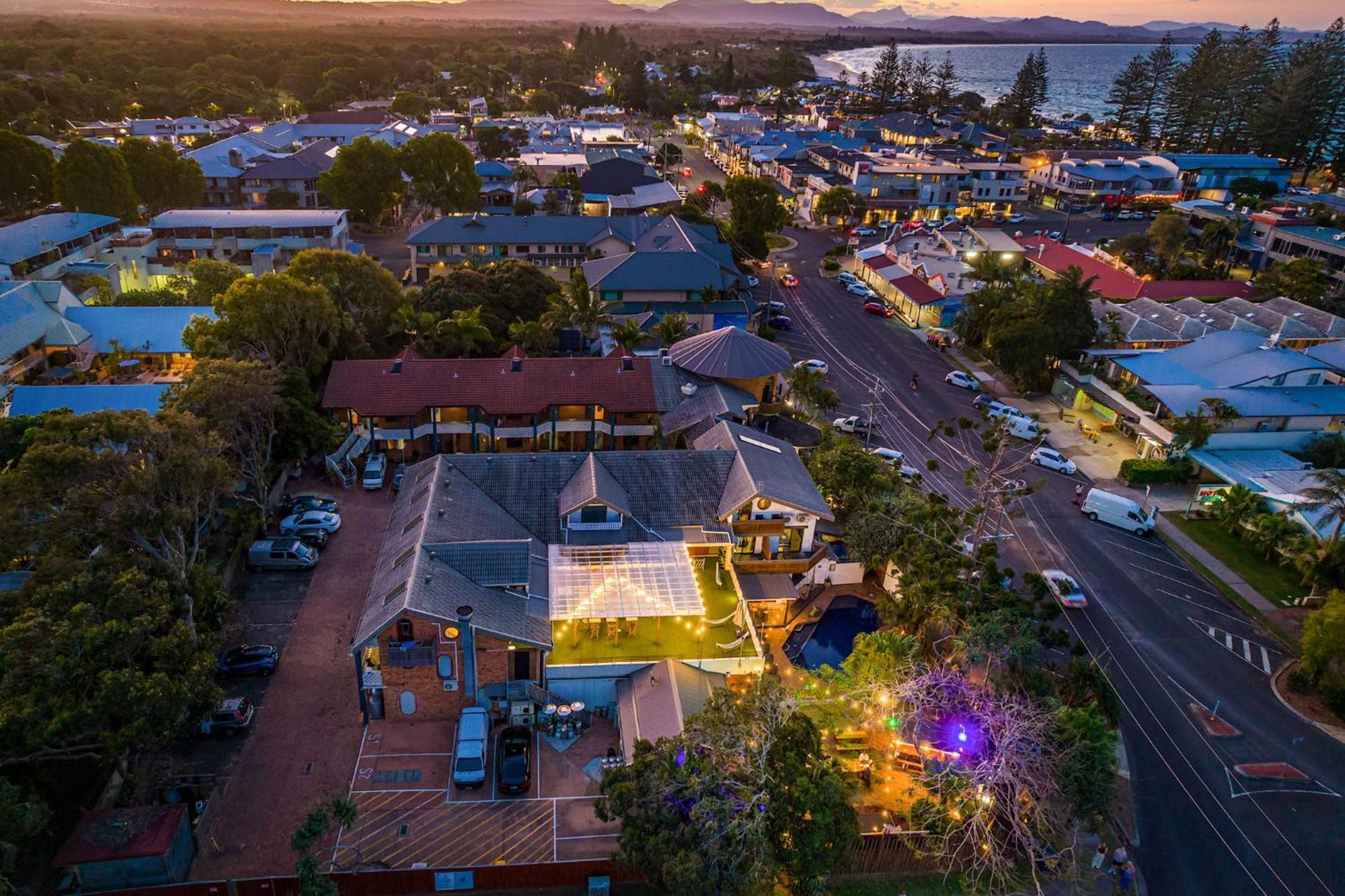 Aquarius Backpackers Resort Byron Bay Exteriér fotografie